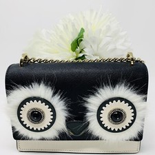 NWOT Kate Spade Penguin Purse Clutch Bag dashing beauty hazel Owl SHoulder bag 