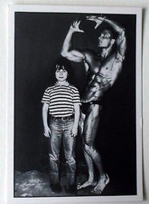 Carte postale Body building,photo Corsini, enfant , postcard