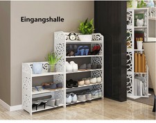 Étagères à chaussures armoire placard 3/4/5 niveaux meuble rangement chaussure