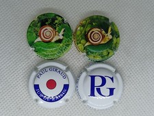 Capsule de mousseux crémant Jus de raisin Paul Giraud avec bourse 2021 et 2022 