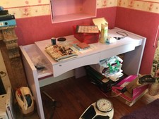 chambre enfant couleur parme GAUTIER  complète en parfait état 