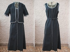 BEL ENSEMBLE ROBE ET PETITE VESTE FINK - TAILLE 40 - NEUF