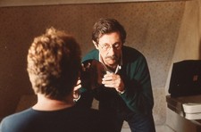 DIAPOSITIVE DE PRESSE SLIDE JEAN ROCHEFORT EDDY MITCHELL "FRANKENSTEIN 90" I141