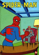 SPIDERMAN 1960s TV Show COLOR & ACTIVITY Bokk #2 Marvelmania RARE