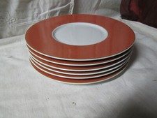 6 ASSIETTES PRESENTATION HAVILAND  PORCELAINE LIMOGES 