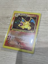 Carte Pokemon Dracaufeu 4/102 Holo Edition 1 Set de Base Wizards FR
