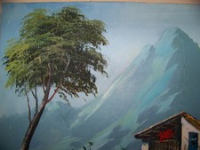 TABLEAU DÉCOR CHAMPÊTRE. * DIAZ *