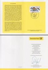 Pliante carte 4.9.08 pour nous enfants, qui vole bleue cheval (MiNr. 2693)