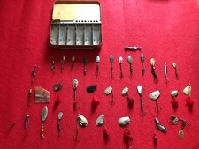 ANCIENNES CUILLERES MEPPS, CELTA, VELTIC, ONDEX, OLYMPIQUE, ARC EN CIEL...