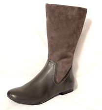 Clarks Femmes/Filles "MOUNTAIN MIST" en daim gris/Bottes en cuir taille 3D.New