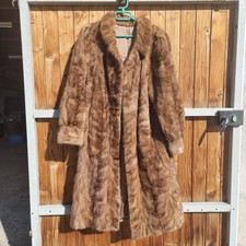 Manteau long fourrure Alain Matteucci