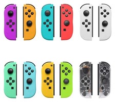 Manette de Jeu Générique sans Fil Bluetooth Joy-Con pour Nintendo Switch 6 Axes