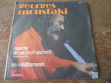 GEORGES MOUSTAKI 45 T SP (MARCHE DE SACCO ET VANZETTI, EN MEDITERRANEE) 2057 001