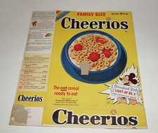 1955 CHEERIOS Cereal Box w/ Disneyland Park Lightup #9 JUNGLE CRUISE