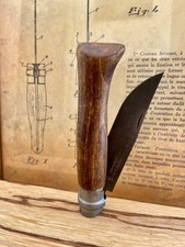 Couteau de poche Opinel N8  Customs Carbone Vieilli. 2005-2015 French Knife ??