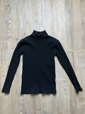 Zara Sous Pull Coll Roulé Noir Fille 10 Ans 140 Cm