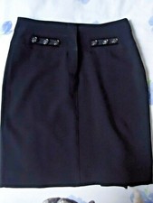 JC TRIGON Jupe courte noire T38 