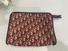 Christian Dior :  Sac Pochette Toile monogramme vintage (6)