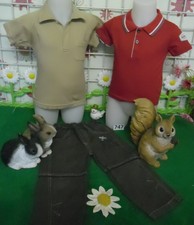 vêtements garçon 2 ans,polos,pantalon SUCRE D'ORGE