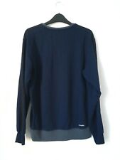 Adidas à encolure ras-du-cou Sweat-shirt climat taille S, gris-bleu-noir, Sport Essentials