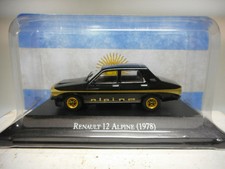RENAULT 12 ALPINE 1978 ARGENTINA 1:43 SALVAT IXO