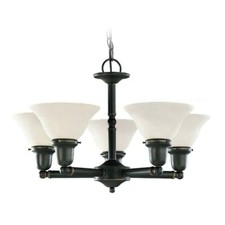 Sea Gull Lighting 39062BLE-782 Five-Light Fluorescent Sussex Chandelier