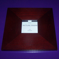 Dark cadre en bois 3" X 3" 7.5" X 7.5"
