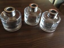 Vide Diffuseur Bouteilles | Verre Reed Diffuseur Parfum Huile | Noir Cou x3