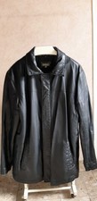 Manteau veste en simili cuir Homme noir Taille XL in extenso
