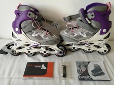 Rollers Enfant Oxelo Fit 3 35/38 + jeu de protections Genoux - Coudes - Poignets