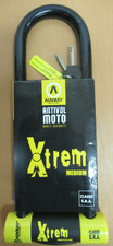 AUVRAY XTREM MEDIUM ANTIVOL U POUR MOTO SCOOTER 85x310mm SRA AVEC 3 CLES