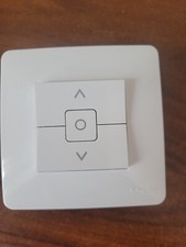 Mécanisme interrupteur de volet roulant SCHNEIDER ELECTRIC Unica Blanc+Plaque