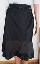 Ravissante jupe bi textile LEWINGER (Ht de gamme)T.40 Aspect neuf   