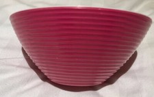 Plastique Rose Buffet Snacks SERVING BOWL decor table de cuisine alimentaire