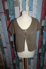 GILET COURT / BOLERO FEMME °°°  PHILDAR  °°° TAILLE L . NEUF