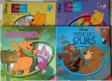 LOT DE 4 LIVRES DISNEY WINNIE L'OURSON .....TBE