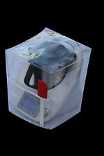 HOUSSE DE PROTECTION THERMOMIX TM5-TM6/TM31 Transparente SANS Varoma biais blanc