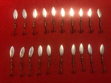 20 ANCIENNES CUILLERES MEPPS AGLIA LONGUES BLANCHES N°2