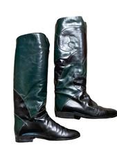 PAIRE DE CHAUSSURE BOTTE CHARLES DAVID CUIR DAIN FEMME ESCARPIN SANDALE MOCASSIN