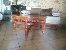 vend salon oriental 3 banquettes 1 table basse angle de canapé haut