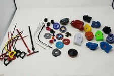 Lot De Beyblade Kit Fileurs Métal Plastique Manuel Motorisé Jouets Jeu Rip Corde
