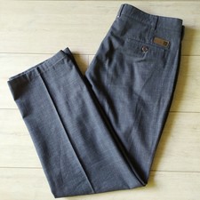 Eden Park Pantalon De Ville Taille W44 L34 Gris 48% Coton 31% Laine 21% Polyeste