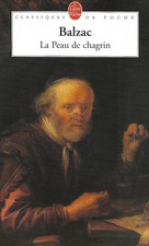"La peau de chagrin" Honoré de Balzac/ Bon état/ 1995/ Livre poche