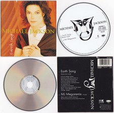 Michael Jackson EARTH SONG 5" 5-inch CD Single 2 titres tracks 1995