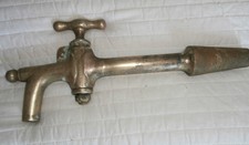Ancien Gros Robinet En Laiton Fût,Tonneau,outil vigneron Vintage