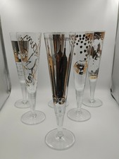 Ritzenhoff/lot de 6 flûtes à champagne désigner 1999/champagne dégustation 