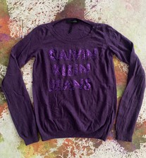 CALVIN KLEIN JEANS chandail sweater Laine Wool Cashmere Woman Femme Taille L