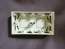 (X4) ARNOULD 60941  Cadre double horizontal blanc saille Espace Lumière