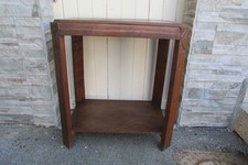 Table de salon, Desserte Art Déco en bois massif