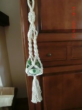 Suspension Macramé porte plante fait main 100 % coton 